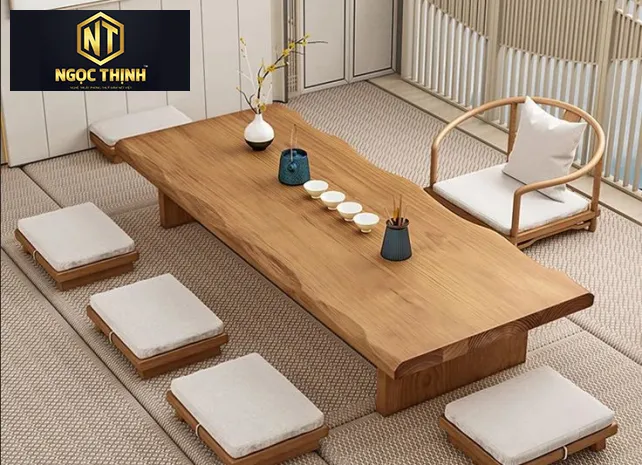 BÀN TRÀ KIỂU NHẬT ĐƠN GIẢN